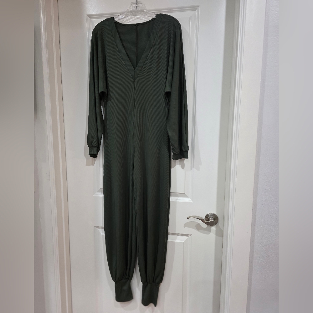 Olive Green Jumpsuit